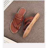 Sandalias de Mujer Verano 2025 Punta Redonda Moderna - Tejido Artesanal con Doble Estilo Playa y Ciudad - Zapatos Deportivo Elegante de Moda para Vacaciones (Estilo Havaianas) - details 24