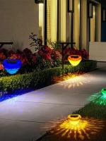 Luz LED flotante para piscina solar IP68, impermeable, patrón de peces, proyector de fuente, fuente de luz, decoración de jardín - details 7