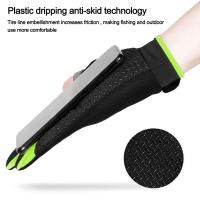 Guantes de pesca cómodos para deportes al aire libre, equipo de ciclismo de Fitness, guantes de medio dedo, guantes de ciclismo para conducir, guantes de pesca - details 7