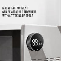 Walfos Timer kitchen cooking loud magnetic electronic reminder rotary alarm clock home timer baking tool - details 3