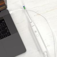 Konren cepillo de dientes eléctrico KR-W7 sónico, temporizador de 4 cabezales, 5 modos y 3 niveles de vibración, viene con bolsa de viaje, blanco - details 11