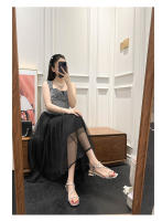 Sandalias de tacón grueso estilo hada con diamantes de imitación y punta cuadrada, tallas pequeñas, zapatos de mujer tallas grandes 41-43 - details 10