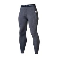 Leggings de Compresión con Bolsillo para Hombres Ropa Deportiva al Aire Libre para Fitness, Baloncesto, Jogging Ropa de Ciclismo - details 5