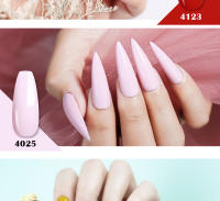 Parkson-Conjunto de botellas de esmalte de Gel semipermanente, laca LED UV desnuda, purpurina de larga duración, manicura, 8ml, 30 unidades por Set - details 8