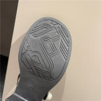 Nuevo francés retro Boca Ligera Perla cabeza redonda tacón grueso tacón alto zapatos Mary Jane - details 5