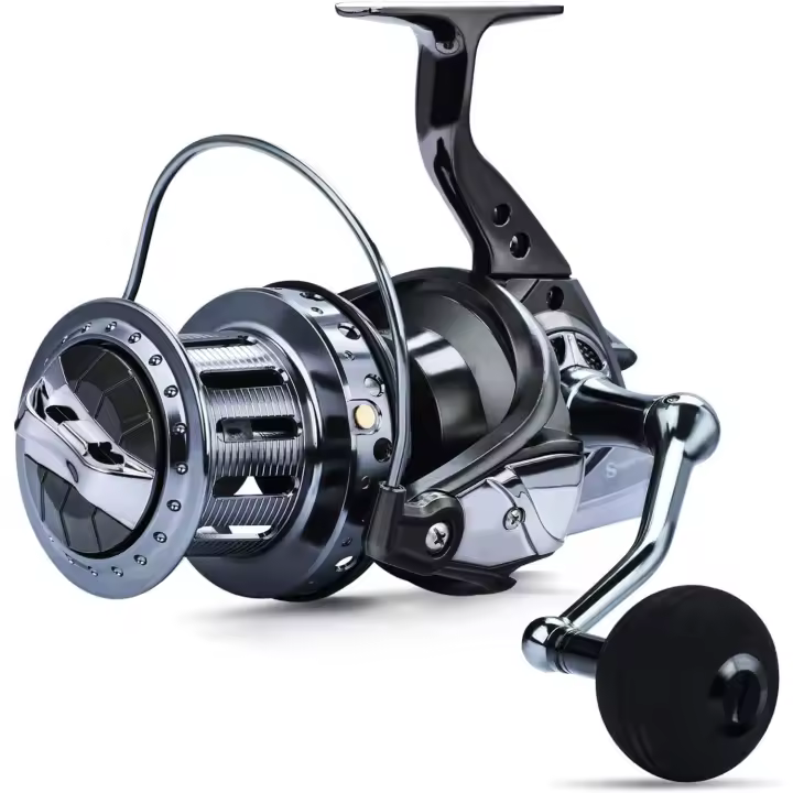 Carretes de Pesca de Surf Ultra Suaves y Potentes Serie 10000 Carretes de Acero Inoxidable BB - 1