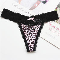 Voplidia-Tanga de algodón para mujer, ropa interior con parte trasera en T, bragas sexys, culo grande, lencería Hipster de encaje sin costuras, 6 unidades por lote - details 12
