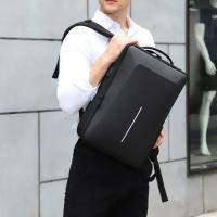 Mochila antirrobo informal para hombre, bolsa de viaje de alta capacidad, carga USB, negocios, ordenador - details 13