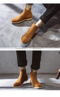 Chelsea botas de cuero genuino otoño e invierno botas de los hombres británicos - details 17