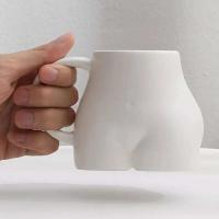 Taza de Cerámica Creativa Diseño de Cuerpo en Forma de Cojín Sabor a Leche - details 3