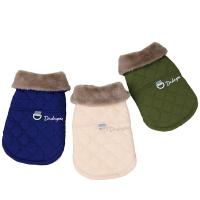 Chaqueta de Piel para Perros Impermeable Cálida para Invierno, Cuello de Piel para Cachorros Pequeños, Abrigo de Yorkie Chihuahua Pug - details 6