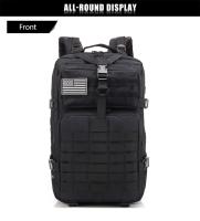 Mochila Táctica Impermeable de 50L Diseño Sólido de Nylon Ideal para Senderismo, Camping, Viajes Deportes y Exteriores - details 12