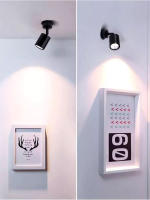 Lámpara de Pared LED Moderna AC90-260V 3W Luz de Cuerpo Ajustable Negro Plata Blanco - details 6