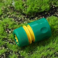 Conector de manguera de plástico para jardín, sistema de riego de jardín, adaptador de manguera, Conector de tubería de agua, lavado rápido de automóviles, roscado 1/2 - details 5