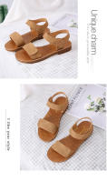 Sandalias Planas 2025 Nuevos Zapatos de Verano para Estudiantes Sandalias Romanas Zapatos de Playa Suela Suave Zapatos de Mujer de Una Sola Tira - details 15