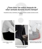 Cojín de Espuma Viscoelástica para Asiento,Almohada de Apoyo Lumbar para Aliviar el Dolor de Ciática,para Oficina y Coche - details 3