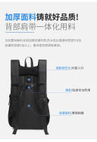 Mochila de ciclismo con doble hombro para mujer, bolso de viaje para motocicleta, gran capacidad - details 7
