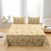 Sábana de Tela Suave de Temporada Toda Diseño Floral Plano 230x230cm Comodidad Tactile sin Funda de Almohada - details 10