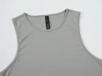 Chaleco de gimnasio a la moda de verano para hombre, camiseta deportiva sin mangas para Fitness y culturismo, camiseta sin mangas para correr de malla de secado rápido de Anime - details 3