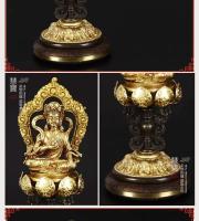 Adorno tántrico de cobre puro Huibao, rey de la rueda en pulgadas, herramientas secretas de Buda, siete y ocho tesoros, patente de la suerte - details 4