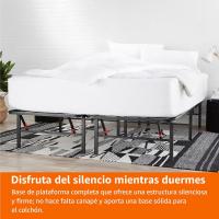 Ensamblaje Sin Herramientas Somier Plegable Fijo Almacenamiento Bajo la Cama 90 x 200 cm 35.5 cm - details 23