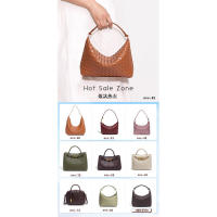 Bolso de mano informal tejido a mano para mujer, bolso sencillo para lonchera, bolso de moda para axila - details 0