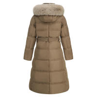 Chaqueta Larga de Invierno con Capucha y Plumón Acolchado para Mujer, PLUMÍFERO - details 9