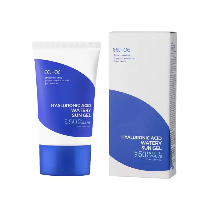 Loción de aislamiento de Gel Spf50, Protector solar Facial, antioxidante, previene manchas, Control de aceite, crema hidratante blanqueadora, crema protectora solar - 1