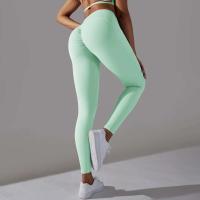 Leggings cruzados para mujer, pantalones de yoga con bolsillo, malla deportiva transpirable para correr y andar en bicicleta, leggings de entrenamiento de cintura alta - details 28