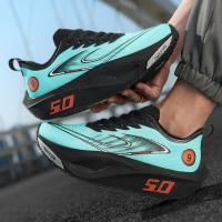 Zapatillas Deportivas para Hombre Planas Antideslizantes con Cojinera, Resistentes al Desgaste, Zapatillas de Correr Suaves en Malla Transpirable - details 0