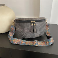 Bolso de Cintura de Cuero PU de Lujo Diseño Vintage de Color Sólido Bolso de Hombro de Moda para Primavera/Verano - details 13