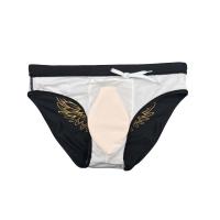 Jessborn bañador triangular con estampado de alas para hombre, traje de baño sexy de cintura media, ropa de baño de verano para playa y primavera - details 8