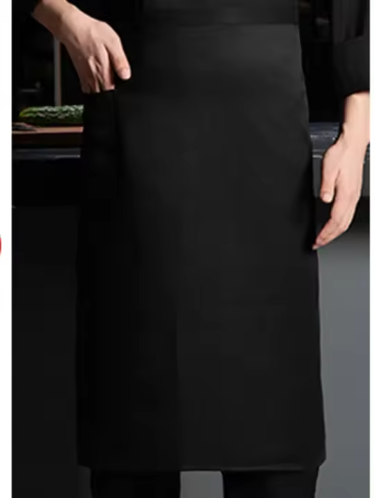 Camiseta de chef de manga larga para hotel, chaqueta de uniforme de chef, abrigo de chef de restaurante, servicio de comida de panadería, ropa de cocina transpirable con logo. - 1
