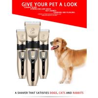 Cortadora de pelo eléctrica profesional para mascotas, máquina de aseo recargable para cortar el pelo de animales, afeitadora para perros y gatos - details 3