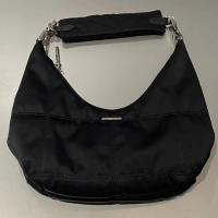 Nuevo negro retro día soleado bolsa de nube oscura diseño de nicho casual moda hombro axila bolsa - details 4