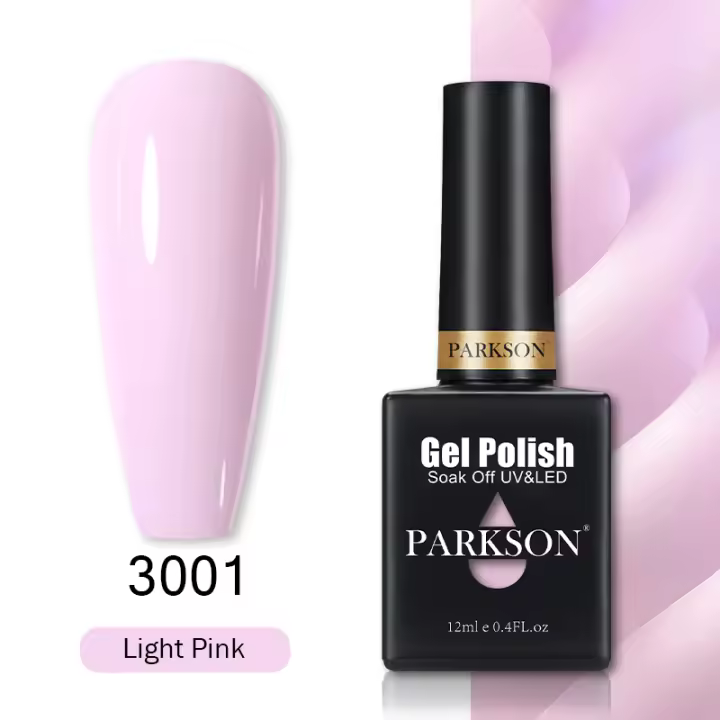 Parkson-botella de esmalte de uñas en Gel, lámpara LED UV semipermanente, capa Base superior, barniz para manicura y belleza, 12ml - 1