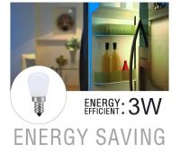 Luz de Nevera Mini LED 2pcs Vidrio Plano Blanco Cálido Reemplaza Bombillas Halógenas - details 4