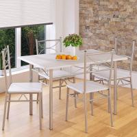 4 sillas Paul Muebles de Cocina Comedor Haya Mesa MDF Resistente 110x70cm - details 18