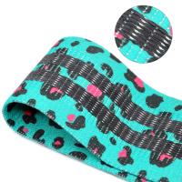 Bandas de resistencia con estampado de leopardo verde Para Fitness, conjunto de bandas Para levantamiento de cadera, Accesorios prácticos Para Yoga, Pilates, equipo de gimnasio en casa - details 7