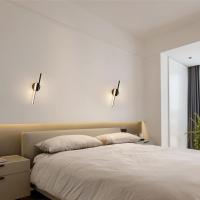 Lámpara LED de Pared Interior, 16W, 1800LM, GOECO, 3000K/6500K, Luz Blanca Cálida/ Blanca Fría, 1800LM, Blanco/Negro - details 5