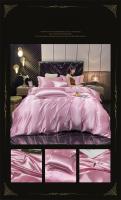 Juego de cama de seda Mulberry, Funda nórdica de seda con sábanas de tamaño Queen, Juego de cama King - details 30