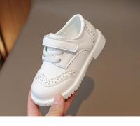 Zapatos planos de cuero para niños y niñas, uniforme suave y cómodo, informal, transpirable, para fiestas, primavera y otoño, 2024 - details 8