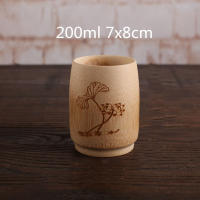 Taza de Té de Bambú Natural Cocina y Comedor Tazas, Mugs y Saucers - details 2