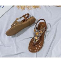 Sandalias Planas de Vidrio Transpirable para Mujer 2025 Colección Bohemia, Cómodas para Playa, Fiesta, Diario, Elegante - details 44