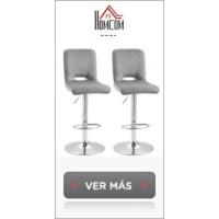 Juego de 2 Taburetes de Bar Tapizados en PU Taburetes Altos de Cocina con Asiento 70 cm de Altura Patas de Madera para Cocina Comedor 40x42x91 cm Blanco - details 7