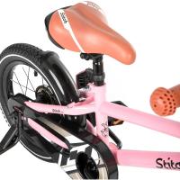 Bicicleta Infantil 14/16/18/20 Pulgadas para niñas y niños de 3-13 años, 14/16/18/20 Pulgadas Bicicleta para niños con estabilizadores (Rosa, Beige, Azul, Plata, Verde) - details 47