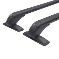 Barras De Techo Universales Para Vehículos, 2 Piezas, Baca De Coche De Aluminio, Portaequipajes, Barras De Techo Con Espacio - details 3