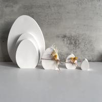 Molde de silicona con forma de huevos de Pascua de dibujos animados, moldes grandes en blanco hechos a mano con forma de huevo, moldes para velas, molde de yeso de hormigón elegante, adorno de Pascua - details 2