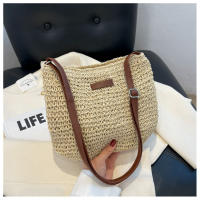 Bolso de estilo bohemio cruzado para mujer, bolso de hombro tejido a mano para vacaciones en la playa - details 4
