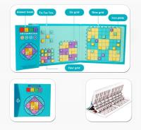 Juego Sudoku de Madera Magnético 4 en 1 Juguete Educativo de Matemáticas para Niños Pequeños - details 5